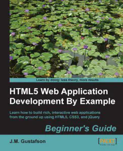 html5 web application development by example html5 web application development by example