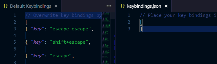 Custom Keyboard Bindings